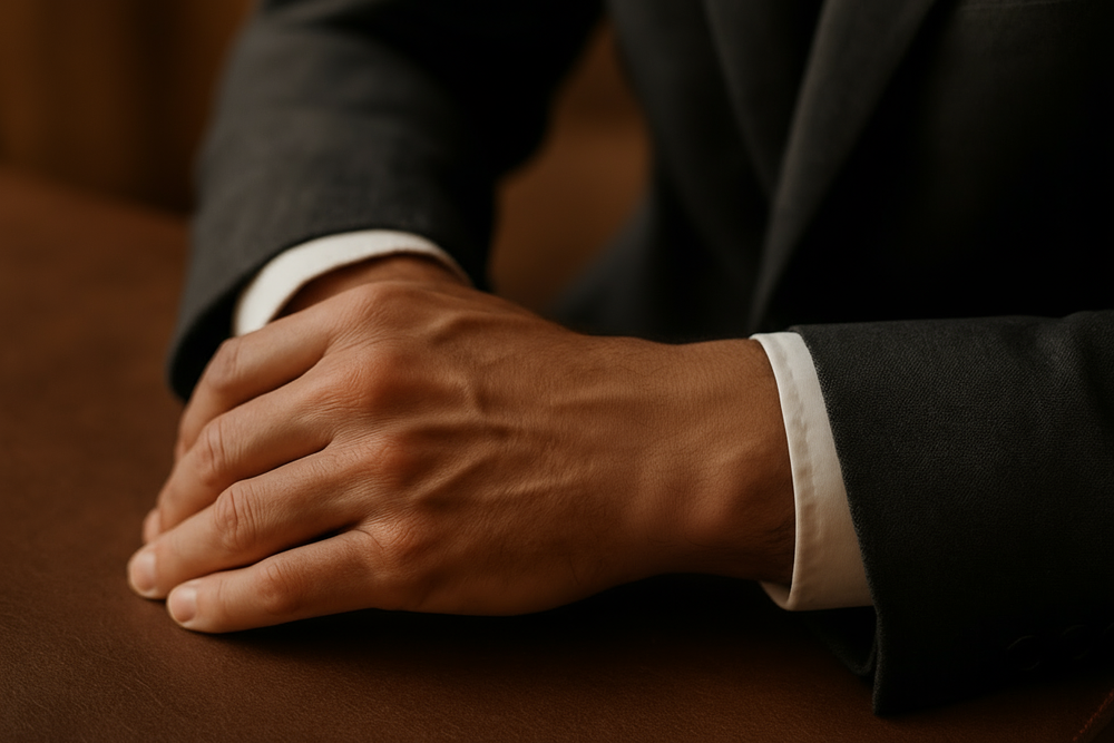 Poignet élégant sans montre - style naturel